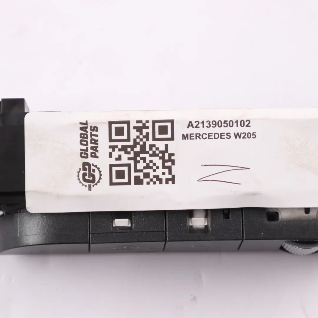Mercedes W205 Start Stop Volume Schalter Mittelkonsole unten links - SKU A2139050102 - Teilenummer A2139050102