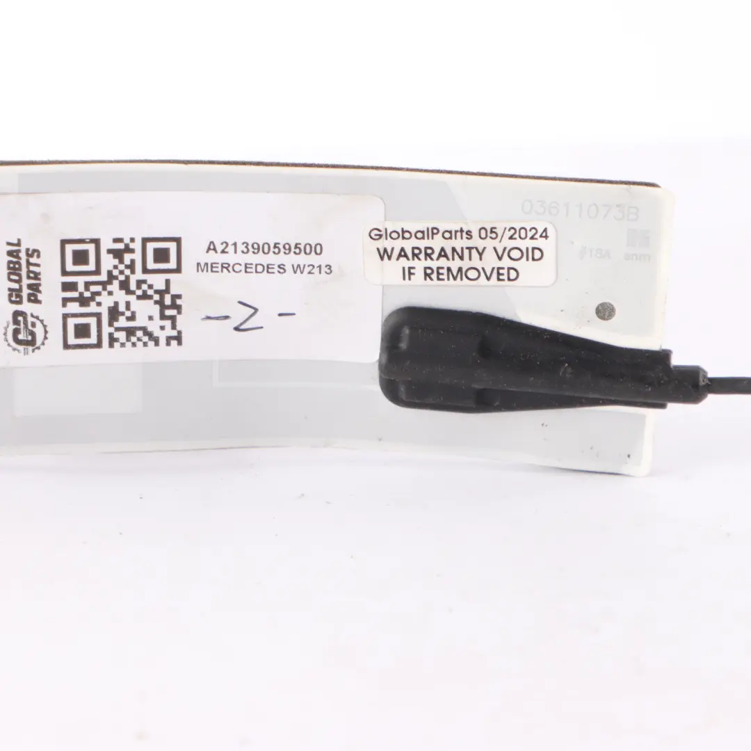 Antenna Rear Window Left N/S to Mercedes W213 with Part number A2139059500 Mercedes W213 Antenna Rear Window Left N/S - SKU A2139059500 - Part number A2139059500