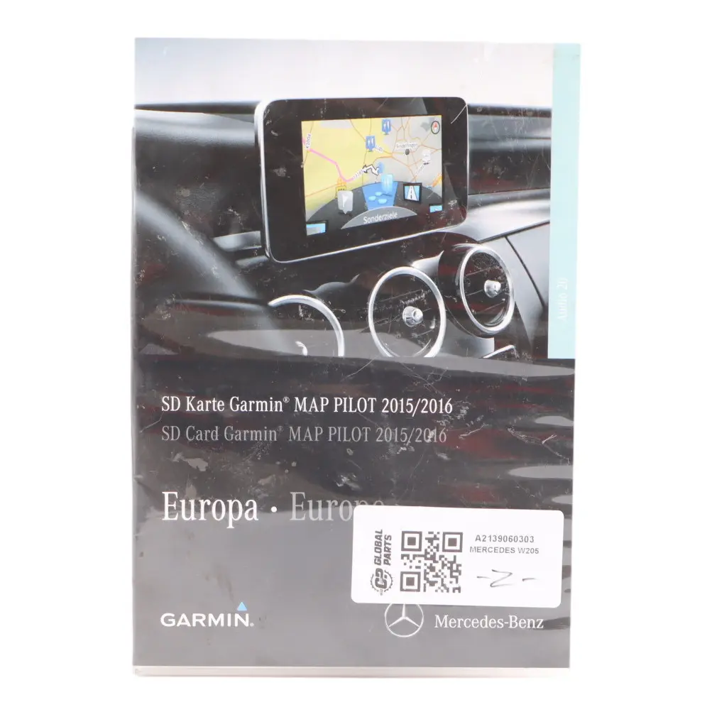 Navigation 2015/2016 Update SD Card Road Map Europe to Mercedes W205 with Part number A2139060303 Mercedes W205 Navigation 2015/2016 Update SD Card Road Map Europe - SKU A2139060303 - Part number A2139060303