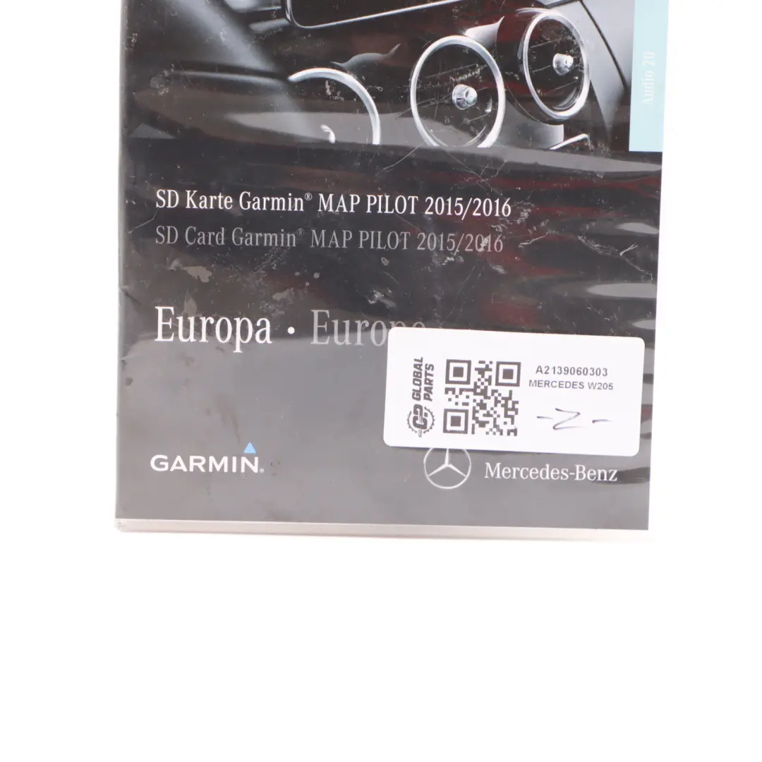 Navigation 2015/2016 Update SD Card Road Map Europe to Mercedes W205 with Part number A2139060303 Mercedes W205 Navigation 2015/2016 Update SD Card Road Map Europe - SKU A2139060303 - Part number A2139060303