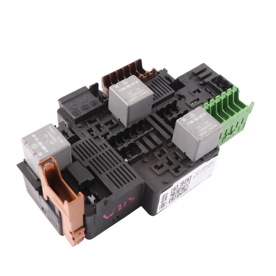 Mercedes W213 W222 Scatola posteriore Modulo unità fusibili eletrici - SKU A2139062202 - Numero di parte A2139062202