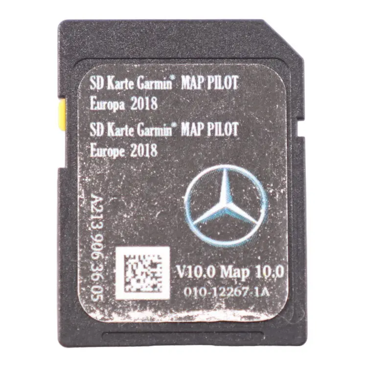 Tarjeta SD Mercedes W205 C238 Garmin Map Pilot Navigation Europe para con número de pieza A2139063605 Tarjeta SD Mercedes W205 C238 Garmin Map Pilot Navigation Europe - SKU A2139063605 - Número de pieza A2139063605