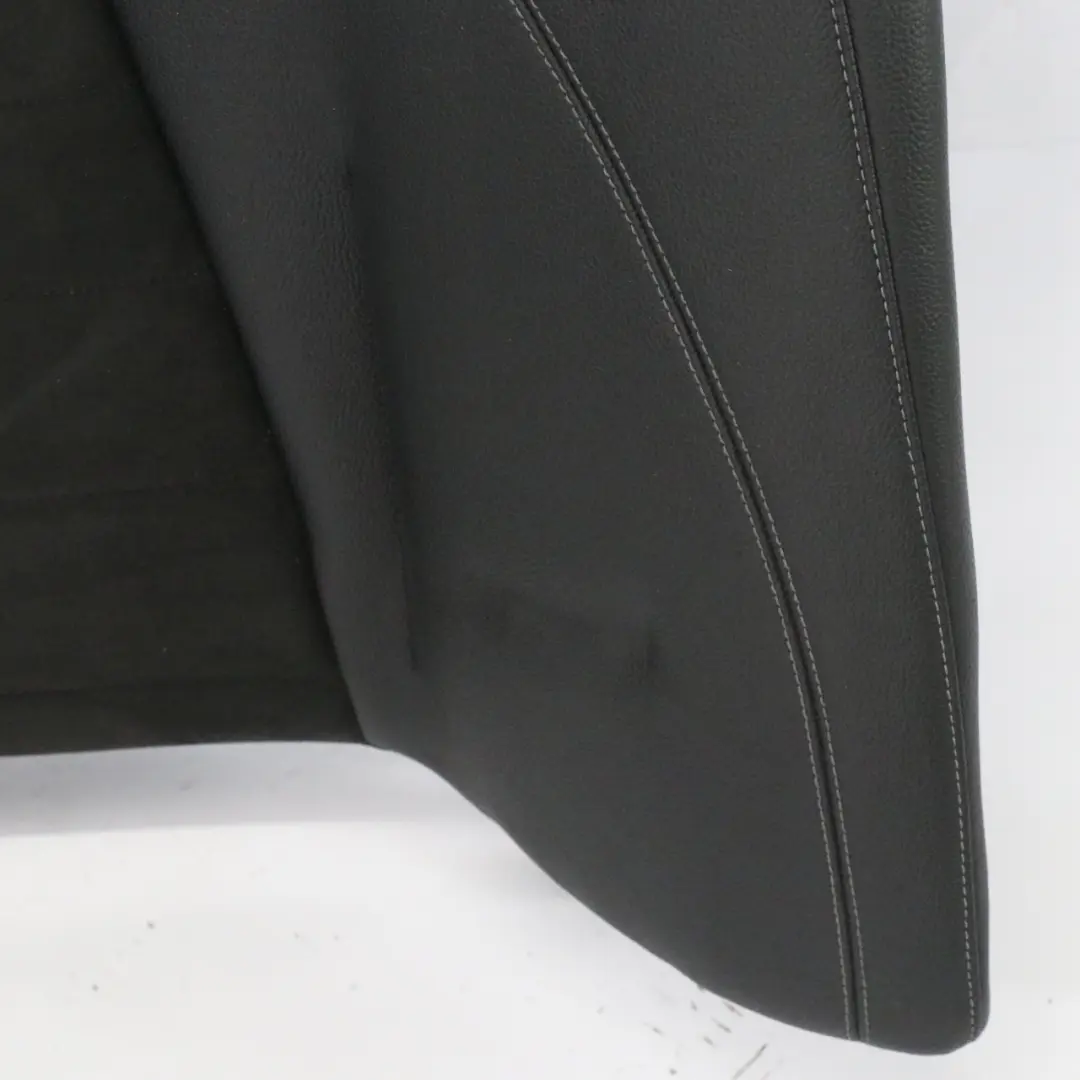 Mercedes W213 Rear Seat Backrest Fabric Microfiber Imitation Leather Black - SKU A2139200302 - Part number A2139200302