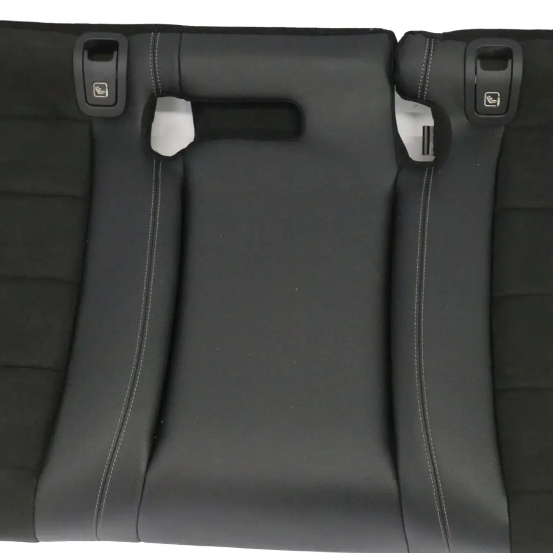 Mercedes W213 Saloon Rear Seat Bench Microfiber Imitation Leather Black - SKU A2139206308-1 - Part number A2139206308