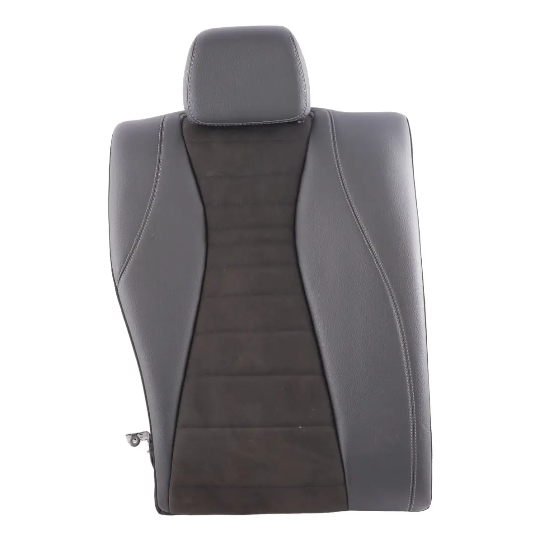 Mercedes W213 Saloon Seat Backrest Rear Right O/S Fabric Imitation Leather Black - SKU A2139209600 - Part number A2139209600
