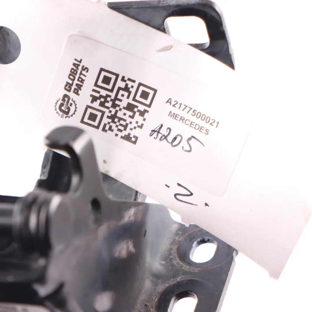 Soft Top Hinge Mercedes A205 Convertible Roof HInge Right Left N/O/S to with Part number A2177500021 Soft Top Hinge Mercedes A205 Convertible Roof HInge Right Left N/O/S - SKU A2177500021 - Part number A2177500021