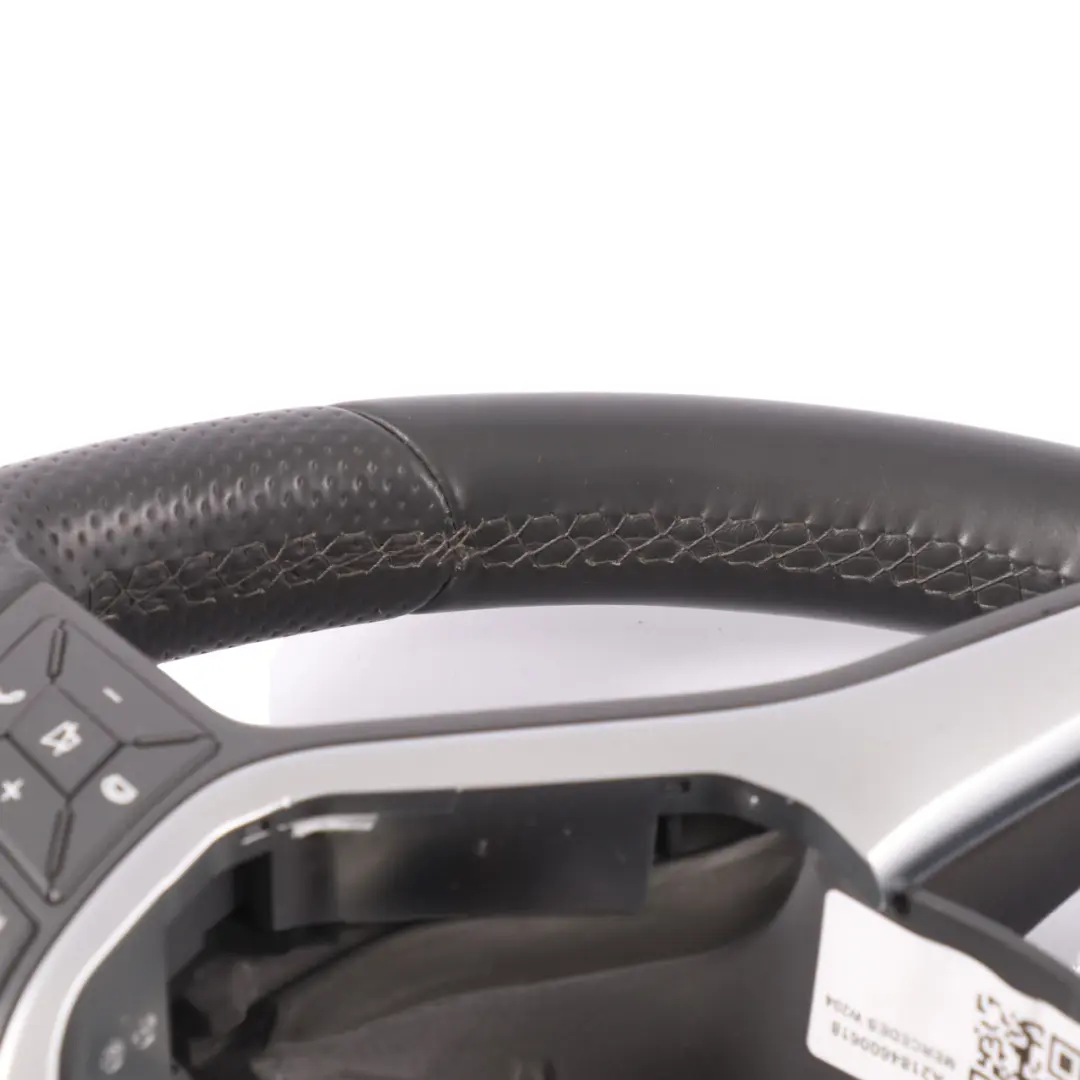  Volant Mercedes W204 W212 Cuir Noir Multifonction Palettes Changement Vitesse - SKU A2184600618 - Numéro de pièce A2184600618