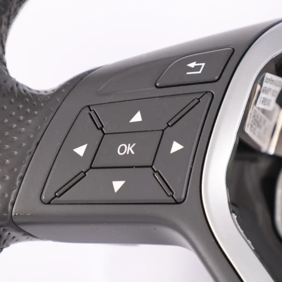 Volante Mercedes W204 C207 W212 in Pelle Nera Multifunzione Cambio al Volante - SKU A2184600618 - Numero di parte A2184600618
