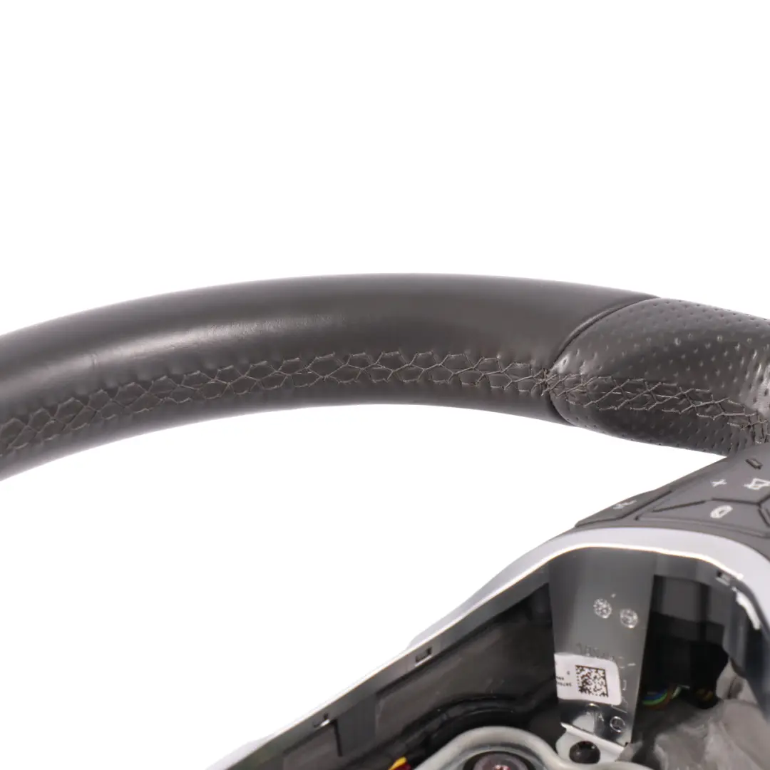  Volant Mercedes W204 W212 Cuir Noir Multifonction Palettes Changement Vitesse - SKU A2184600618 - Numéro de pièce A2184600618