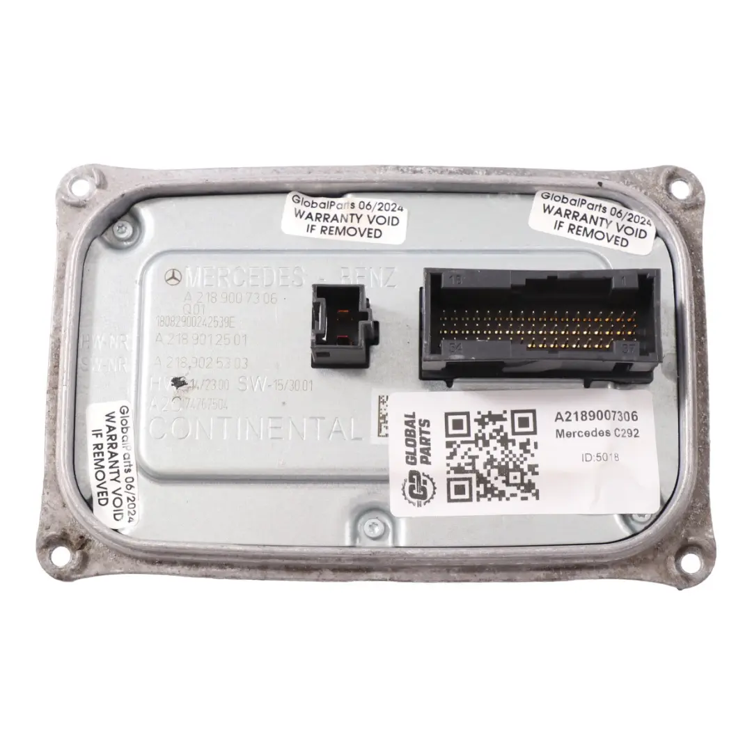 Headlamp Left N/S Range Adjustment Module Mercedes ML W166 GLE C292 - SKU A2189007306 - Part number A2189007306