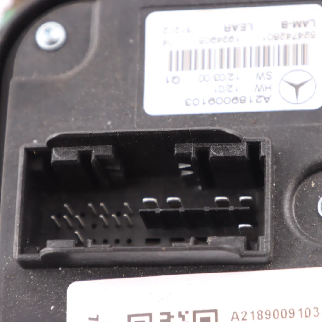  Scheinwerfermodul Mercedes W204 C218 W246 Frontballaststeuergerät - SKU A2189009103-1 - Teilenummer A2189009103