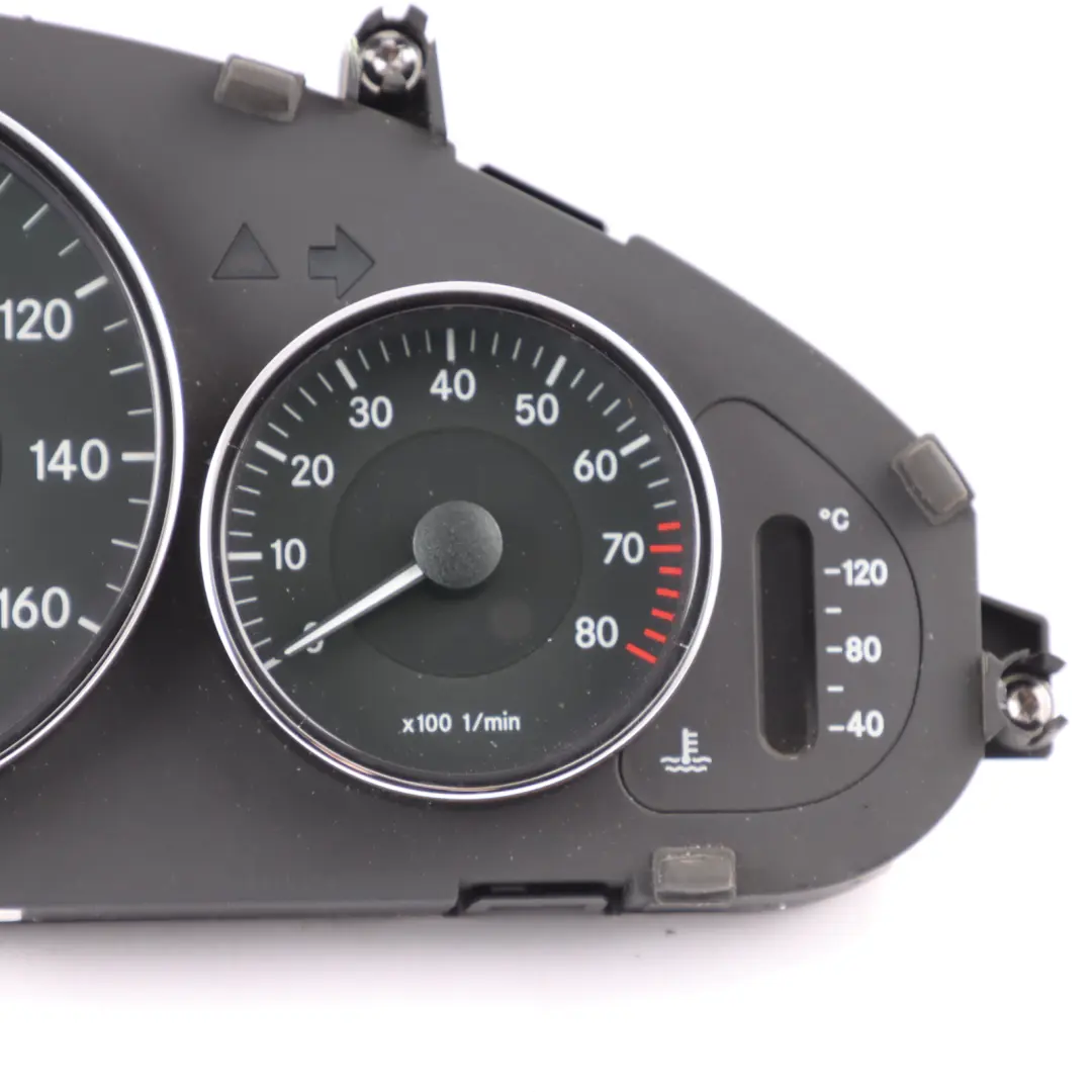 Instrument Cluster Speedometer Speedo Automatic to Mercedes C219 Petrol with Part number A2195404311 Mercedes C219 Petrol Instrument Cluster Speedometer Speedo Automatic - SKU A2195404311 - Part number A2195404311
