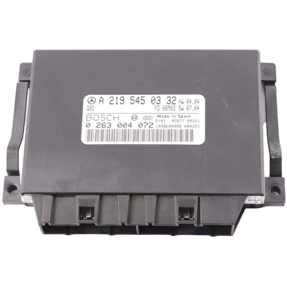 Module de contrôle de stationnement Capteur PDC pour Mercedes C219 à propos du numéro de pièce A2195450332 Mercedes C219 Module de contrôle de stationnement Capteur PDC - SKU A2195450332 - Numéro de pièce A2195450332