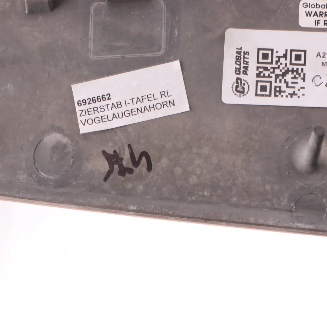 W219 Dashboard Cover Edge Trim Dash Wood Panel Cover to Mercedes with Part number A2196802271 Mercedes W219 Dashboard Cover Edge Trim Dash Wood Panel Cover - SKU A2196802271 - Part number A2196802271