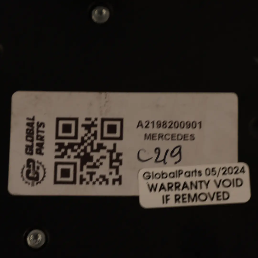 Roof Light Mercedes CLS C219 Interior Lamp Reading Light Grey to with Part number A2198200901 Roof Light Mercedes CLS C219 Interior Lamp Reading Light Grey - SKU A2198200901 - Part number A2198200901