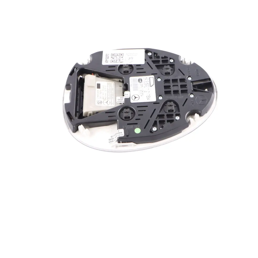 Roof Light Interior Reading Lamp Switch Panel to Mercedes C219 with Part number A2198201101 Mercedes C219 Roof Light Interior Reading Lamp Switch Panel - SKU A2198201101 - Part number A2198201101