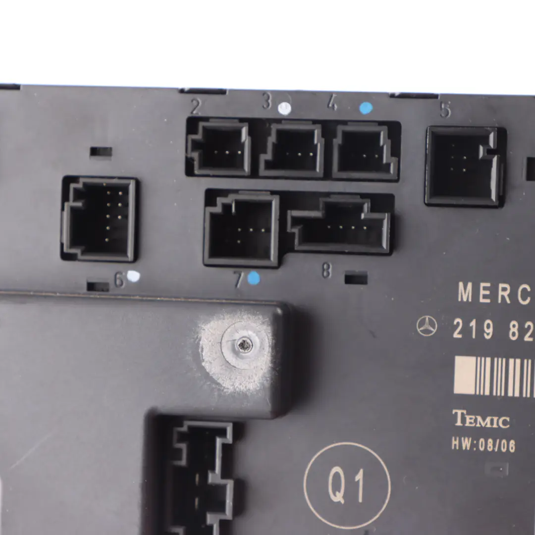 Mercedes C219 Passenger Door Control Module Front Right O/S - SKU A2198201226 - Part number A2198201226