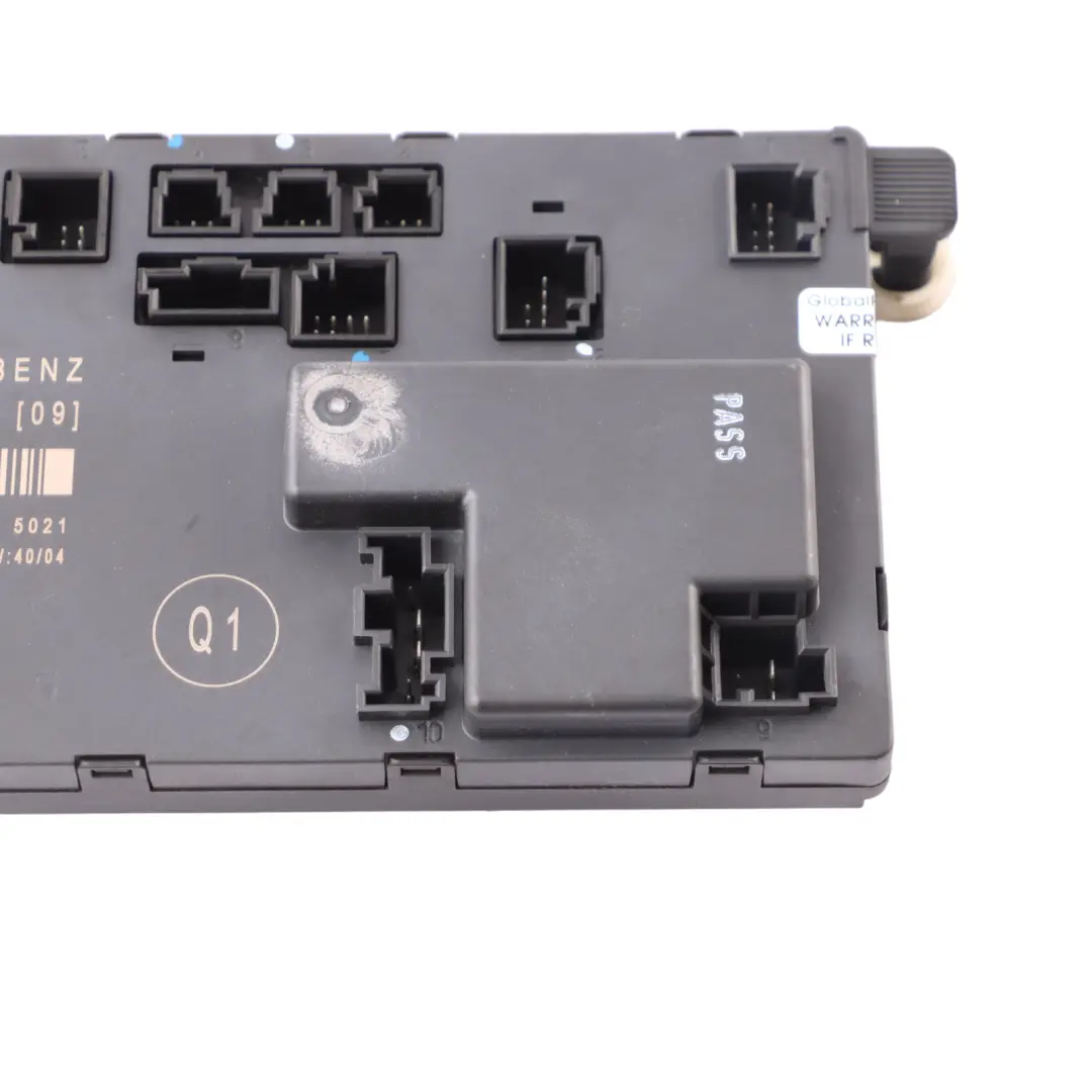 Side Front Control Module to Mercedes C219 Passenger with Part number A2198201326 Mercedes C219 Passenger Side Front Control Module - SKU A2198201326 - Part number A2198201326