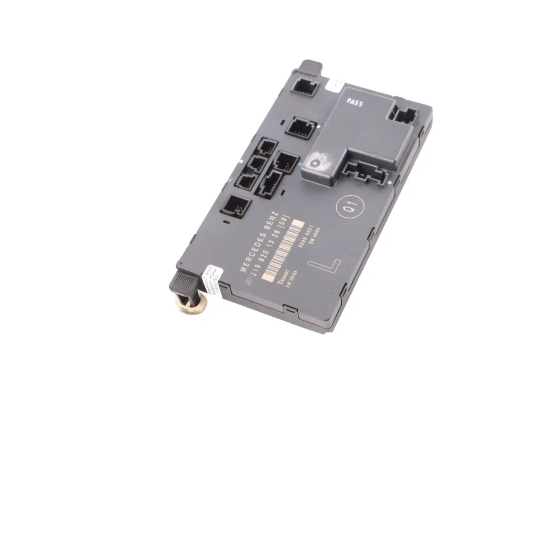 Side Front Control Module to Mercedes C219 Passenger with Part number A2198201326 Mercedes C219 Passenger Side Front Control Module - SKU A2198201326 - Part number A2198201326