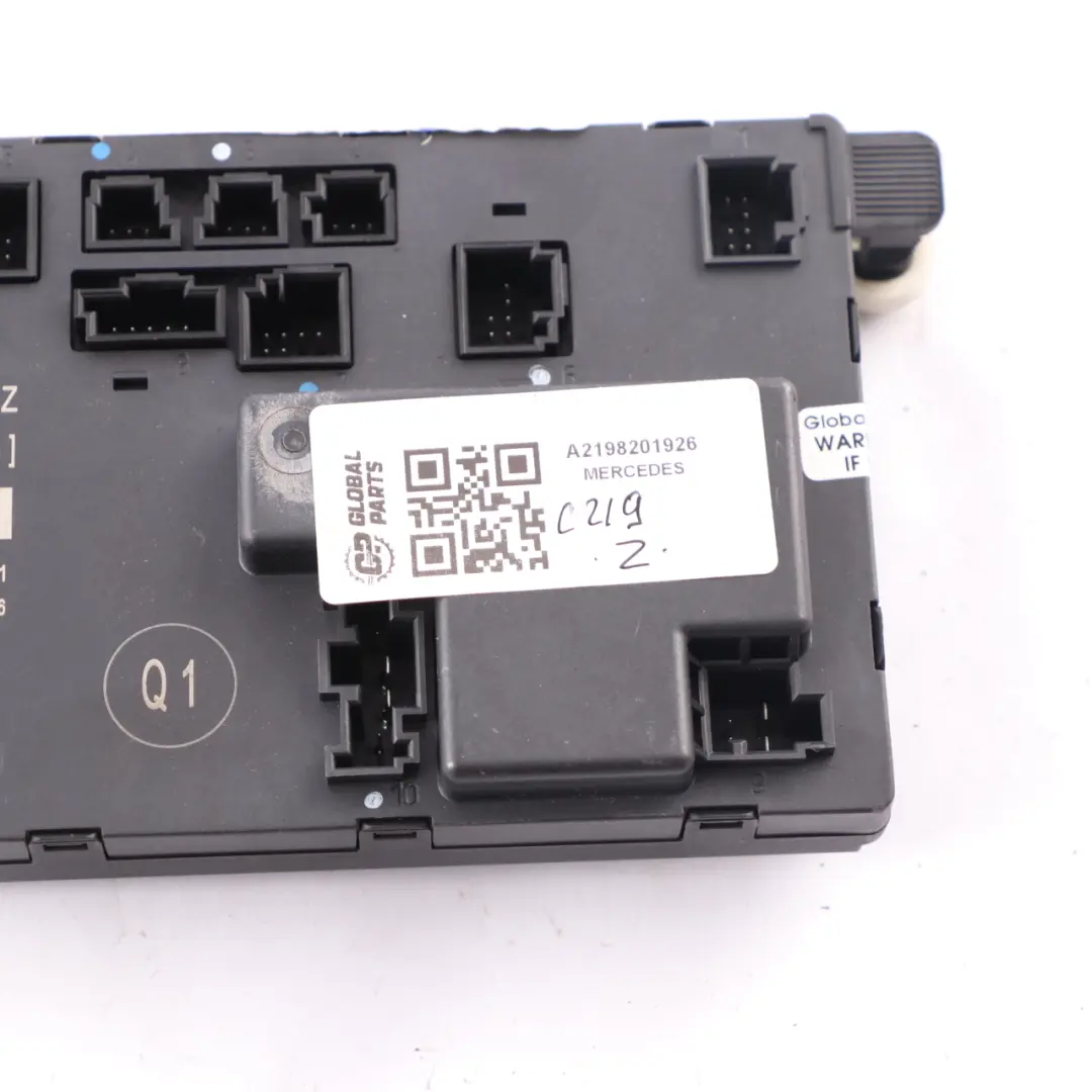  Door Module Mercedes C219 Front Door Left N/S Control Module - SKU A2198201926 - Part number A2198201926