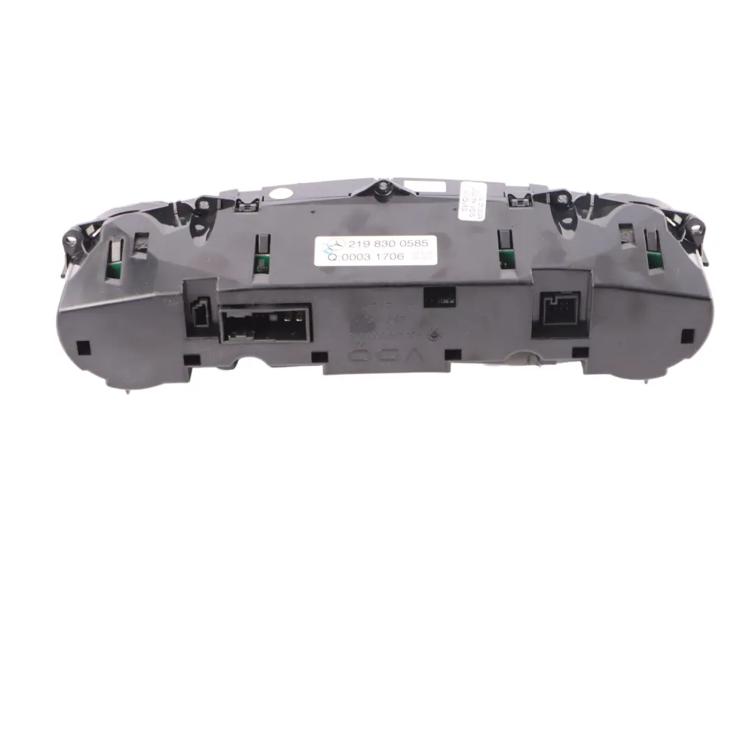 Mercedes C219 Panneau De Commande De Climatisation Et De Chauffage - SKU A2198300585 - Numéro de pièce A2198300585