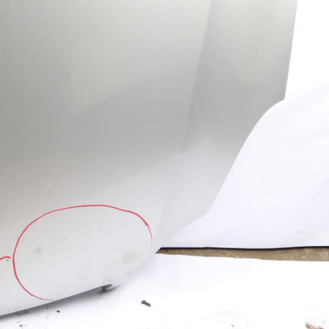 W219 Hood Bonnet Trim Panel Covering Iridium Silver Metallic - 775 to Mercedes with Part number A2198800357 Mercedes W219 Hood Bonnet Trim Panel Covering Iridium Silver Metallic - 775 - SKU A2198800357-IRS1 - Part number A2198800357