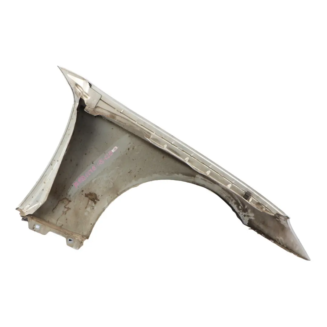 Side Wing Panel Front Left N/S Fender Iridium Silver Metallic 775 to Mercedes C219 with Part number A2198800718 Mercedes C219 Side Wing Panel Front Left N/S Fender Iridium Silver Metallic 775 - SKU A2198800718-IRS - Part number A2198800718