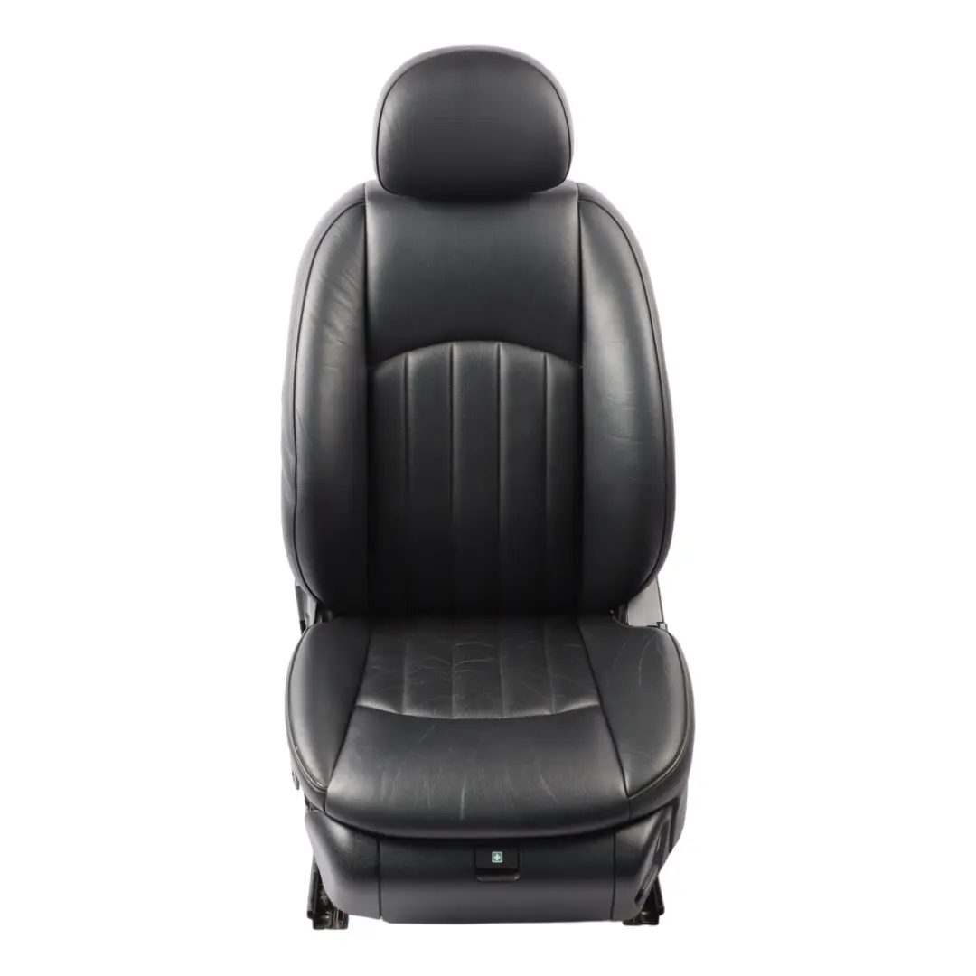 Mercedes W219 Asiento Delantero Izquierdo Interior Cuero Negro - SKU A2199103547-1 - Número de pieza A2199103547