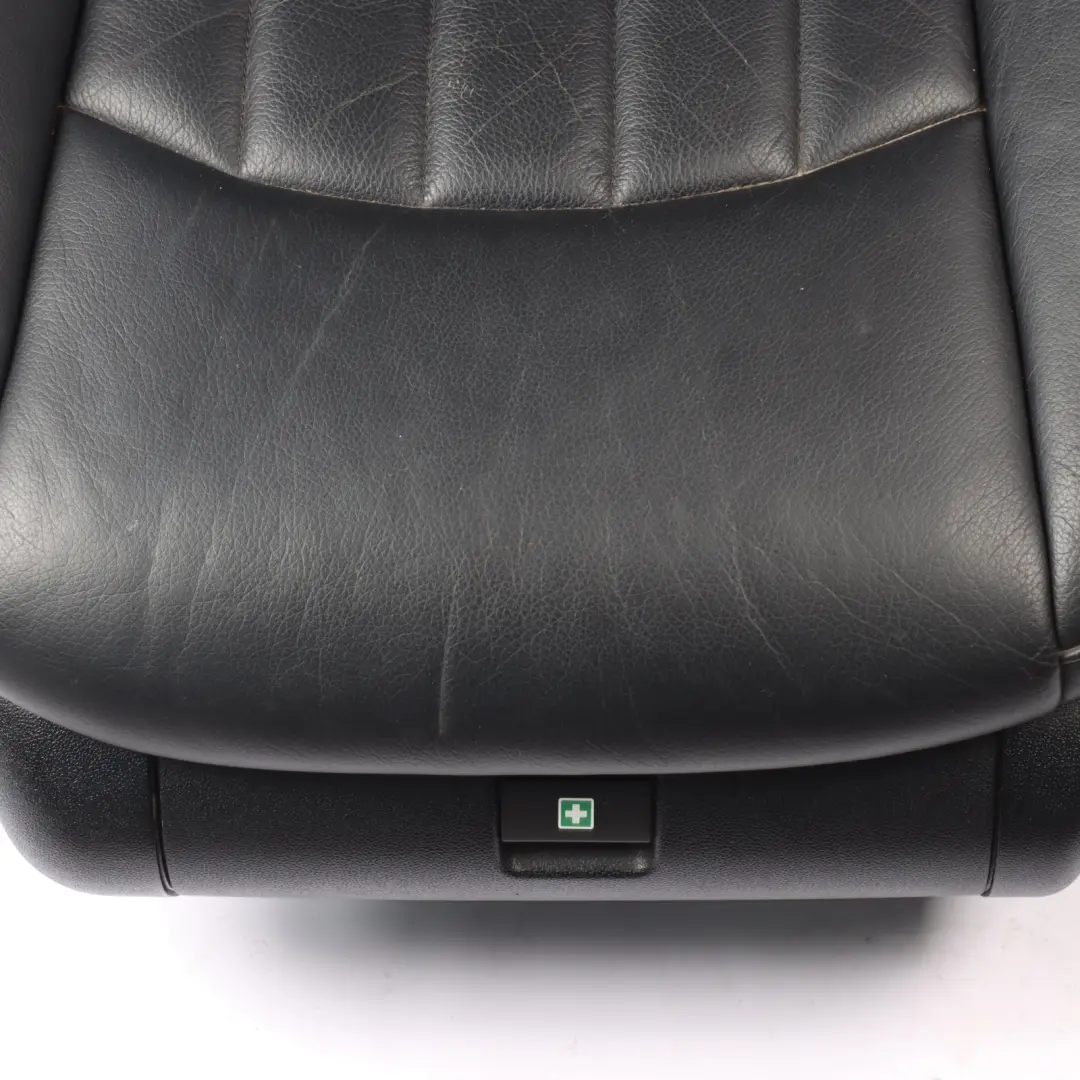 Mercedes W219 Asiento Delantero Izquierdo Interior Cuero Negro - SKU A2199103547-1 - Número de pieza A2199103547