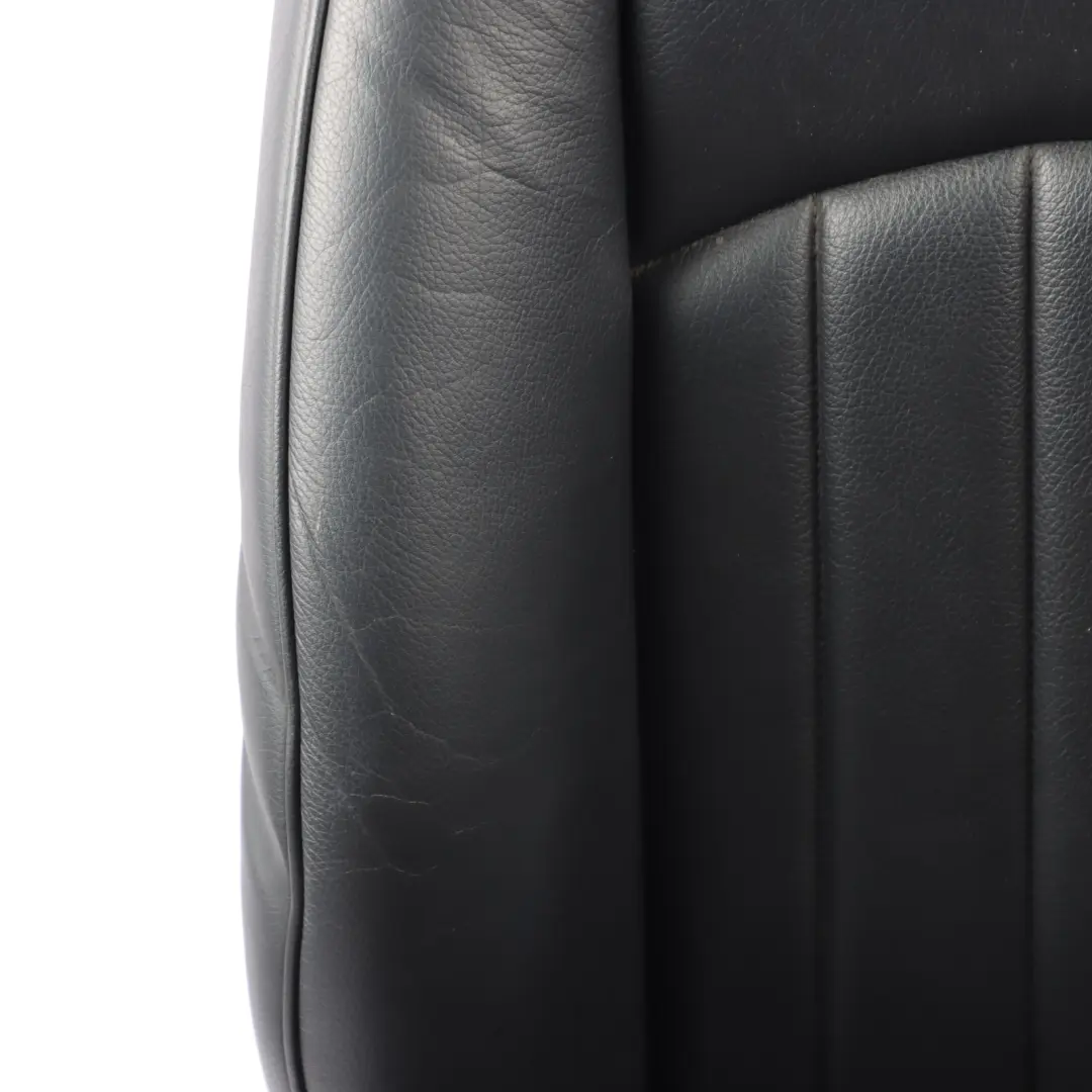 W219 Asiento Delantero Izquierdo Interior Cuero Negro para Mercedes con número de pieza A2199103547 Mercedes W219 Asiento Delantero Izquierdo Interior Cuero Negro - SKU A2199103547-1 - Número de pieza A2199103547