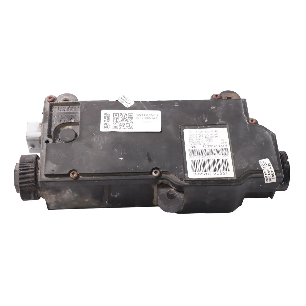 Freno di stazionamento Mercedes W221 Modulo attuatore freno Unità A2214302249