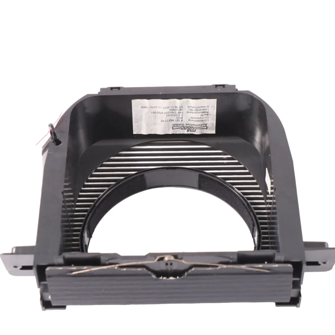  Cache Colonne Direction Mercedes C216 W221 Garniture Surround Noir - SKU A2214620195-1 - Numéro de pièce A2214620195