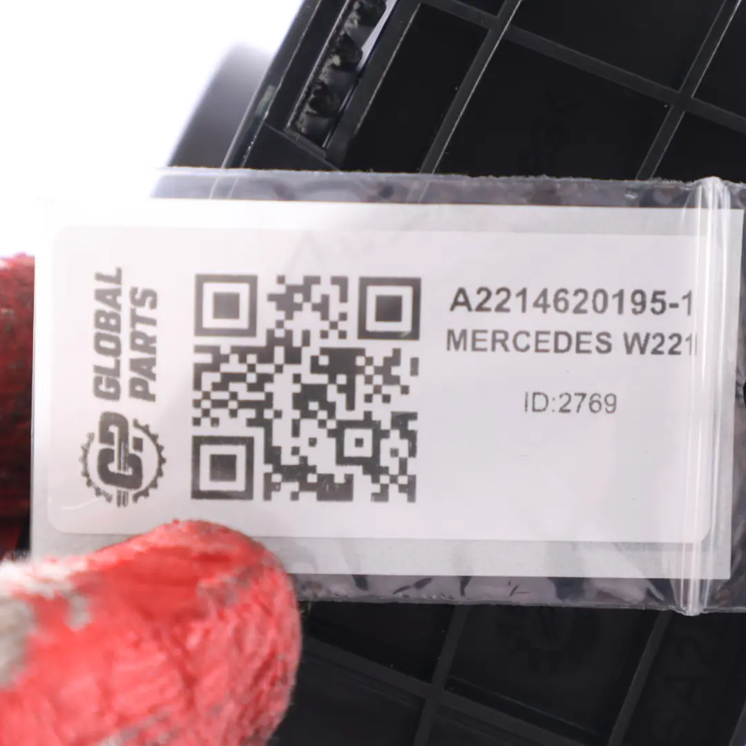  Cache Colonne Direction Mercedes C216 W221 Garniture Surround Noir - SKU A2214620195-1 - Numéro de pièce A2214620195