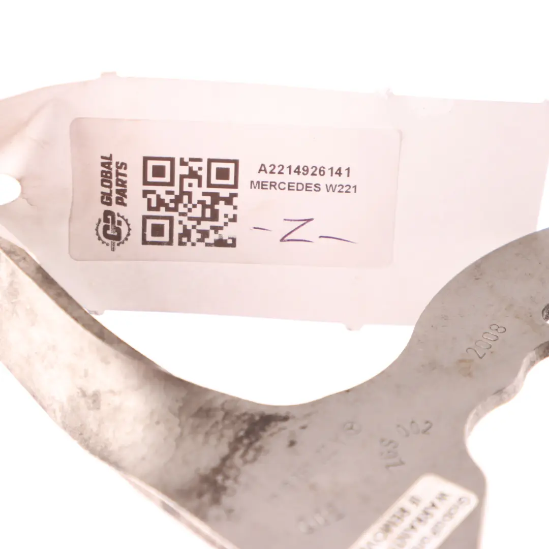 Mercedes W221 Engine Catalytic Converter Mount Bracket Holder - SKU A2214926141 - Part number A2214926141