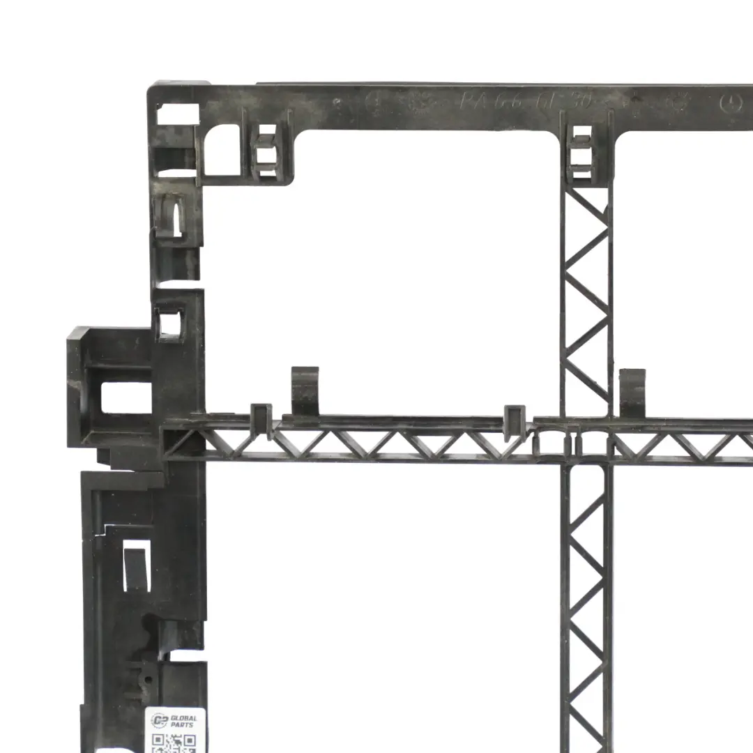 Condenser Frame Mercedes W221 Radiator Cooler Mount Holder Bracket to with Part number A2215050141 Condenser Frame Mercedes W221 Radiator Cooler Mount Holder Bracket - SKU A2215050141 - Part number A2215050141