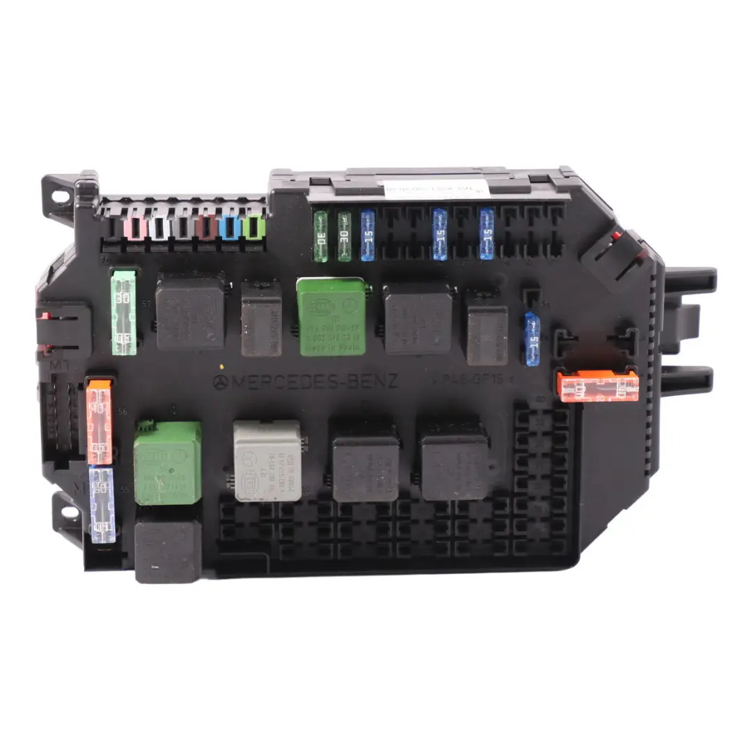 Caja De Fusibles Delantera Relé Unidad Control Módulo para Mercedes W221 con número de pieza A2215450001 Mercedes W221 Caja De Fusibles Delantera Relé Unidad Control Módulo - SKU A2215450001 - Número de pieza A2215450001