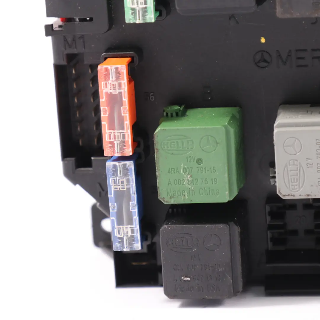 Mercedes W221 Fuse Box Front Relay Control Unit Base Module - SKU A2215450001 - Part number A2215450001