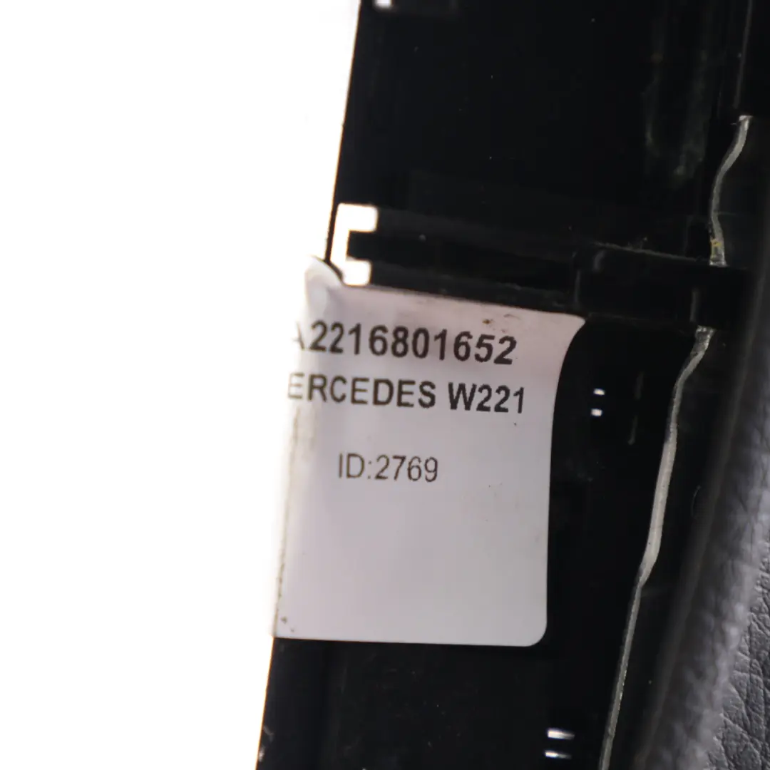 Mercedes W221 Centre Console Ashtray Trim 12V Socket - SKU A2216801652 - Part number A2216801652