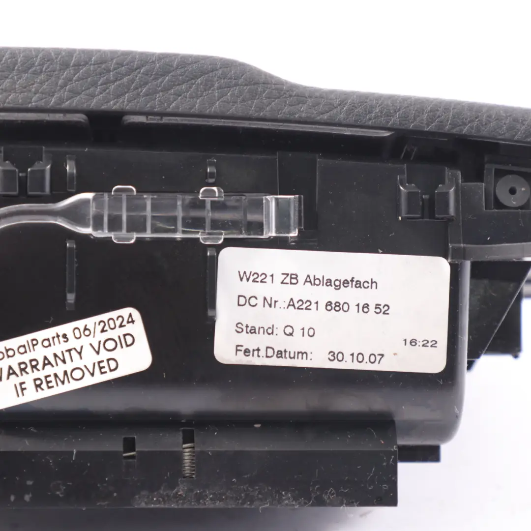 Mercedes W221 Centre Console Ashtray Trim 12V Socket - SKU A2216801652 - Part number A2216801652