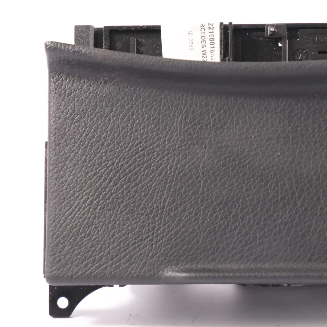 Mercedes W221 Centre Console Ashtray Trim 12V Socket - SKU A2216801652 - Part number A2216801652