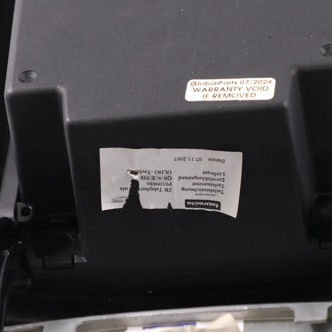 Mercedes W221Centre Console Arm Lehne Lagerung Schwarz Leder Trim - SKU A2216802139 - Teilenummer A2216802139