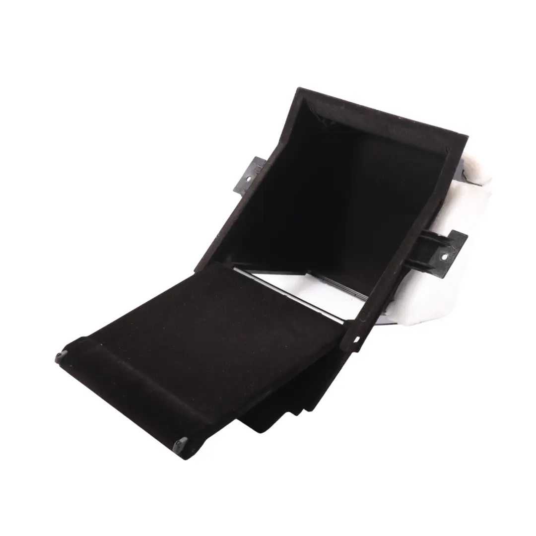 Backrest Armrest Storage Tray Box Insert to Mercedes W221 Rear Seat with Part number A2216802350 Mercedes W221 Rear Seat Backrest Armrest Storage Tray Box Insert - SKU A2216802350 - Part number A2216802350