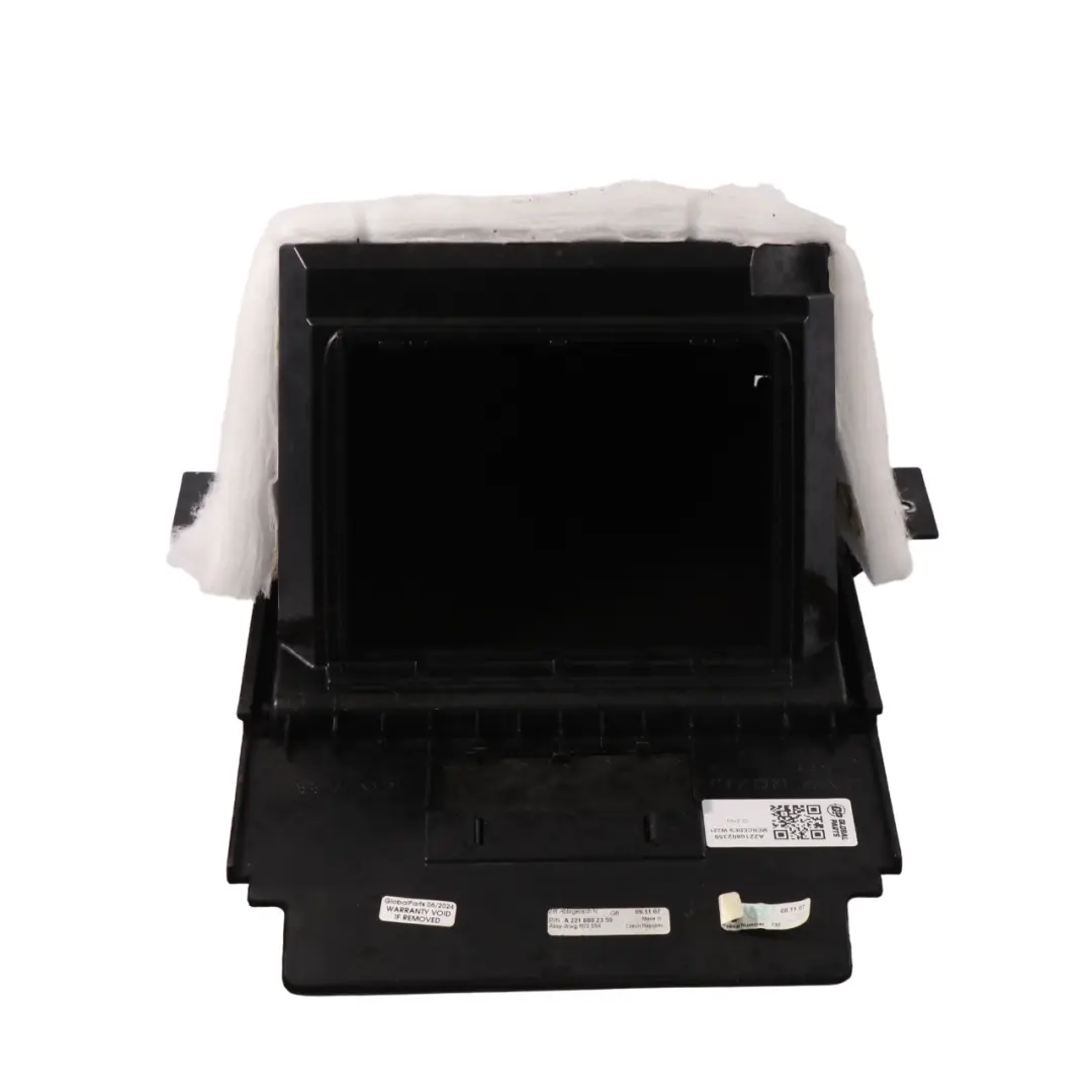 Mercedes W221 Rear Seat Backrest Armrest Storage Tray Box Insert - SKU A2216802350 - Part number A2216802350