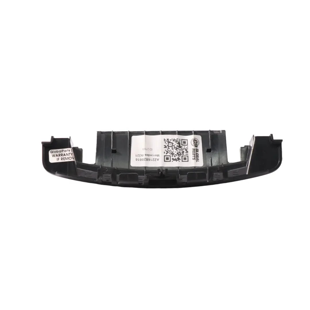 Mercedes W221 Cache charnière console centrale arrière - SKU A2216820016 - Numéro de pièce A2216820016