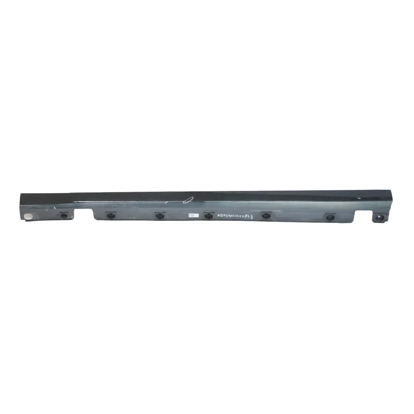 Mercedes W221 Soglie delle porte Gonna laterale sinistra Pannello Flint Grey 368