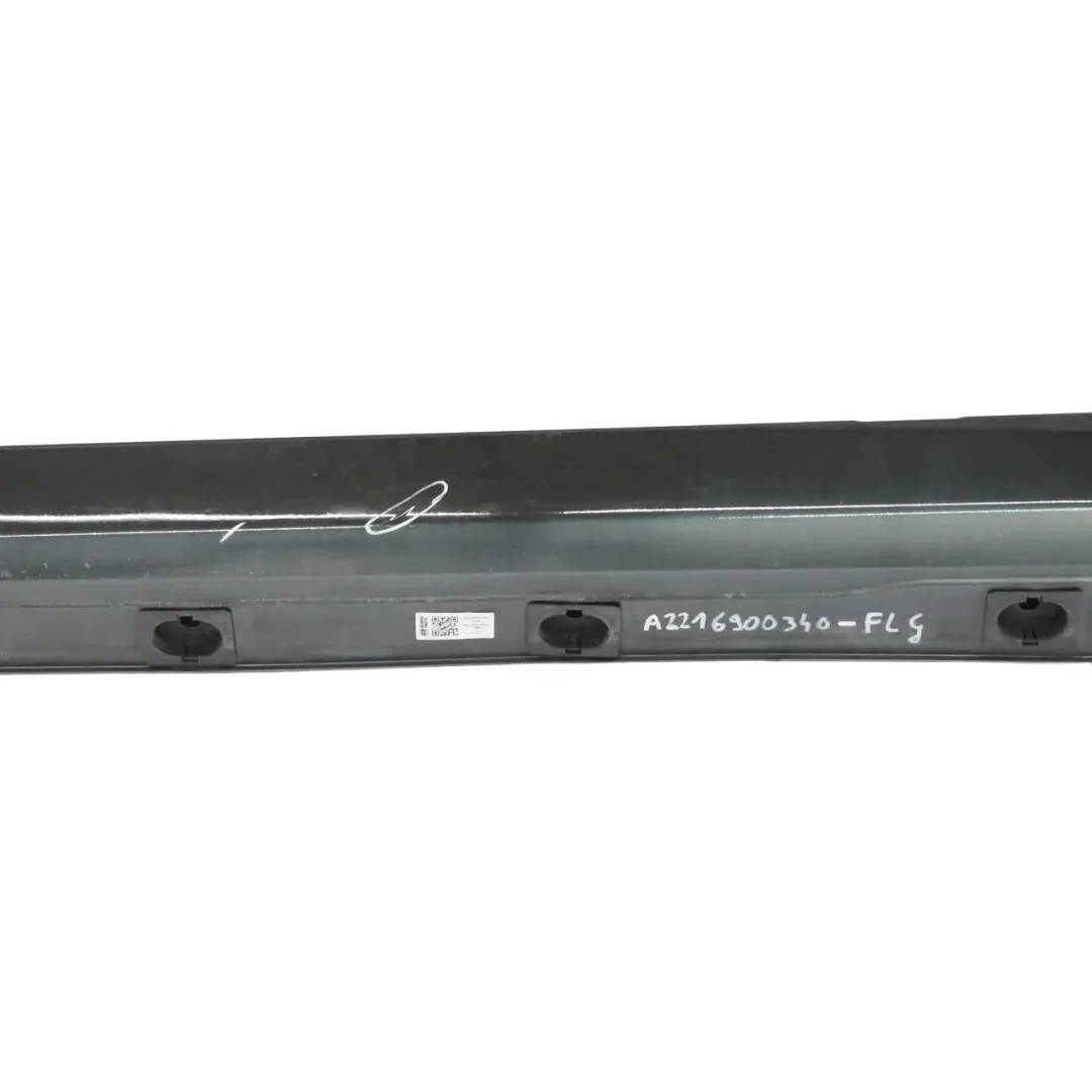 Mercedes W221 Bas de caisse de porte latérale gauche panneau Flint Grey - 368 - SKU A2216900340-FLG - Numéro de pièce A2216900340