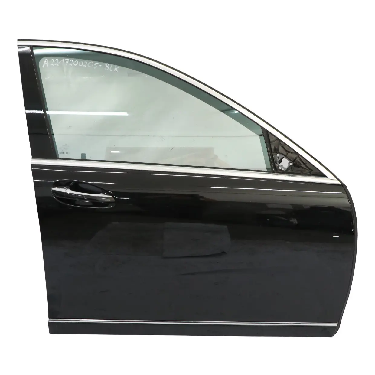Mercedes W221 Door Front Right O/S Door Covering Black Painted S-Class