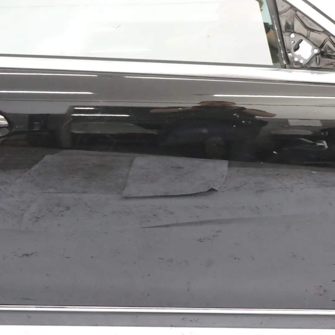 Mercedes W221 Door Front Right O/S Door Covering Black Painted S-Class - SKU A2217200205-BLK - Part number A2217200205
