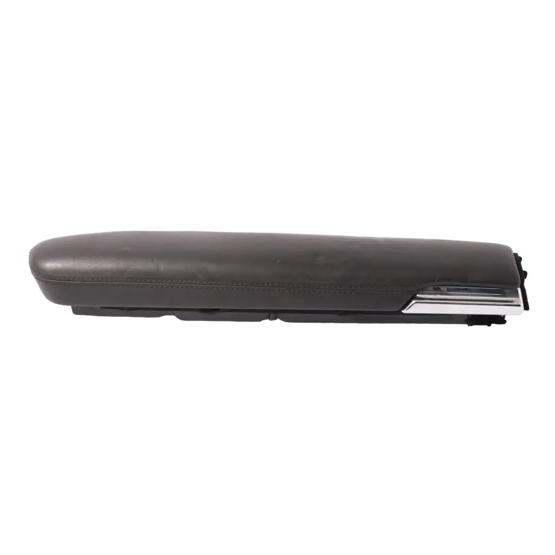 Mercedes W221 Accoudoir de carte de porte avant gauche Compartiment Cuir noir - SKU A2217201595 - Numéro de pièce A2217201595