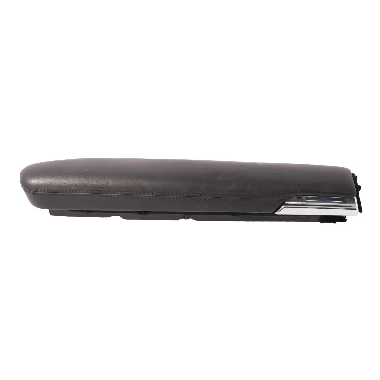 Mercedes W221 Door Card Armrest Front Left N/S Storage Compartment Black Leather